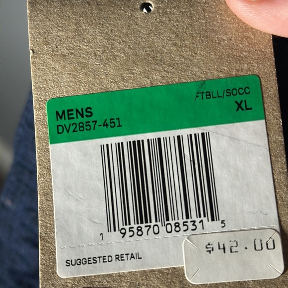 Nike new geometric pattern navy blue slim fit athletic workout shorts - Picture 5 of 7